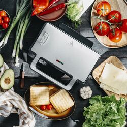 Aparat pentru sandwich-uri 2in1 Adler AD 3073 (Silver/Black) Thumb