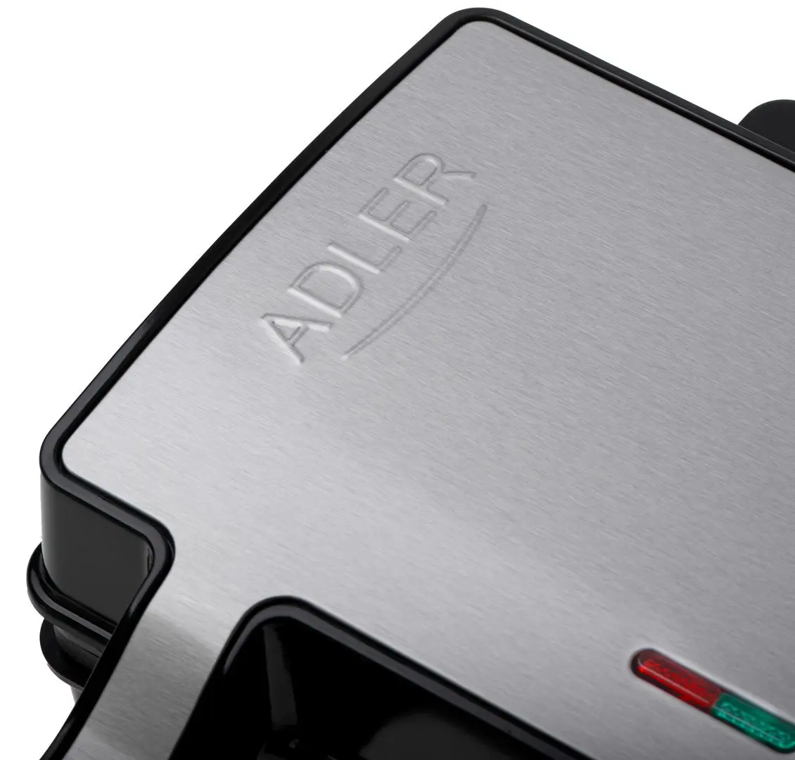 Aparat pentru sandwich-uri 2in1 Adler AD 3073 (Silver/Black)