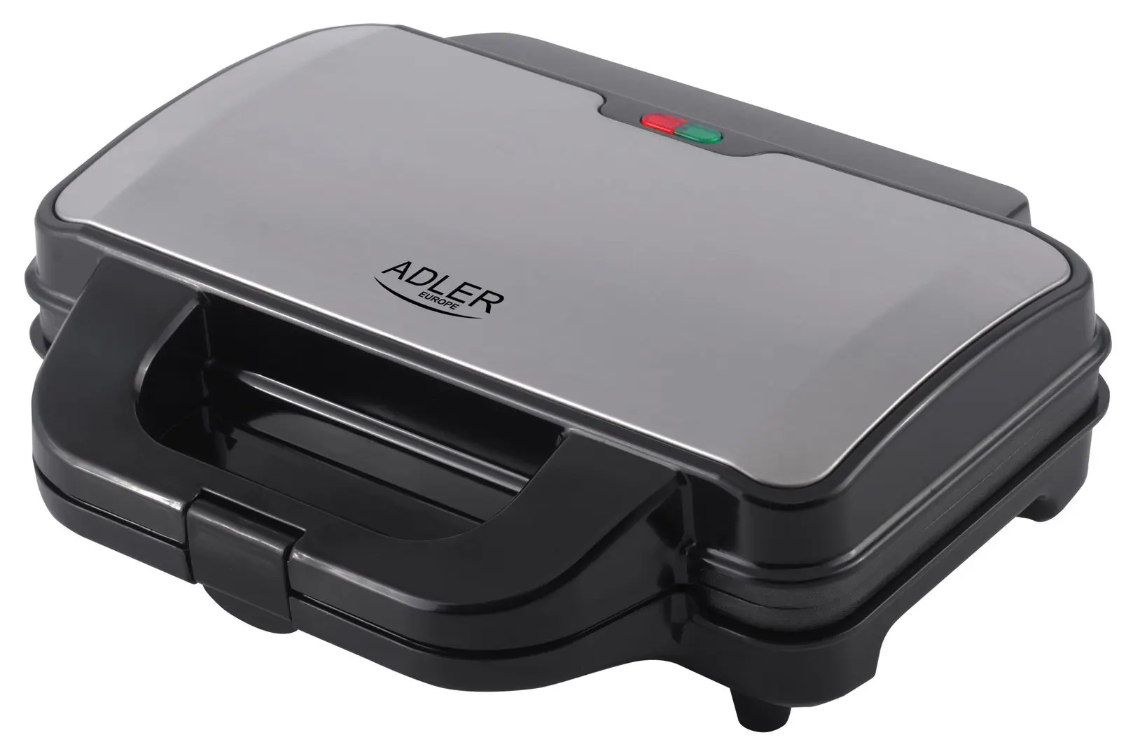 Aparat de facut sadwich-uri Adler AD 3043 (Black/Inox)