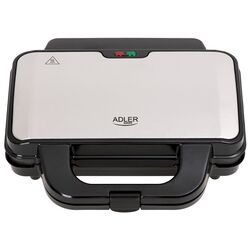 Aparat de facut sadwich-uri Adler AD 3043 (Black/Inox) Thumb