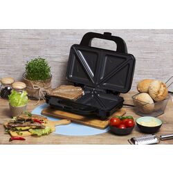 Aparat de facut sadwich-uri Adler AD 3043 (Black/Inox) Thumb