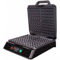 Aparat de facut vafe Adler AD 3036 (Black/Inox) Thumb