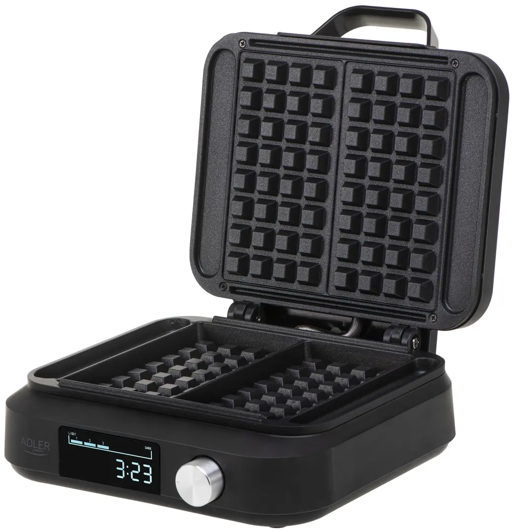 Aparat de gatit vafe Adler AD 3087 (Black)
