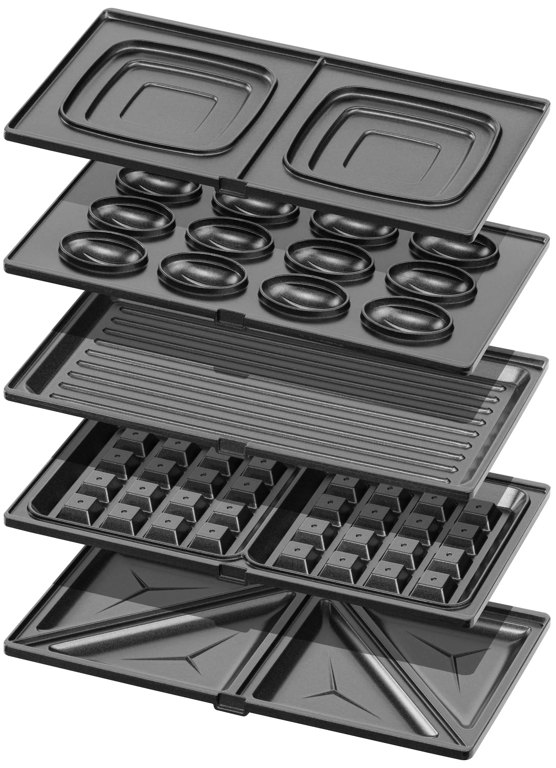 Aparat de facut sadwich-uri Ardesto SM-H500B (Black)