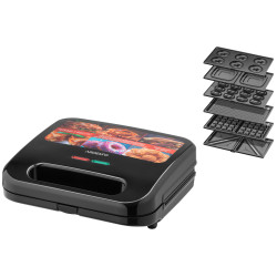 Aparat de facut sadwich-uri Ardesto SM-H600B (Black) Thumb