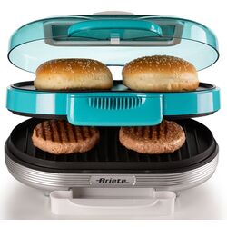 Aparat de preparat hamburgeri Ariete Parry Time 0205/01 (Blue/Silver) Thumb