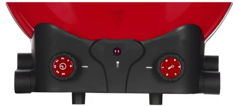Aparat de preparare pizza Ariete 909 (Black/Red)