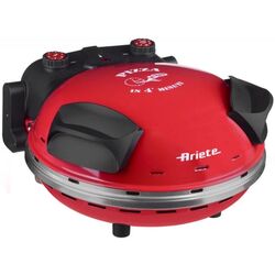 Aparat de preparare pizza Ariete 909 (Black/Red)