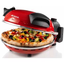 Aparat de preparare pizza Ariete 909 (Black/Red) Thumb