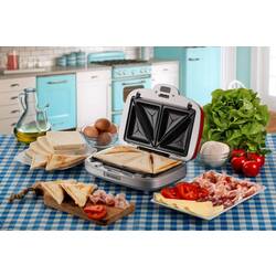 Aparat pentru sandwich-uri 3in1 Ariete 1972/00 (Red/White) Thumb