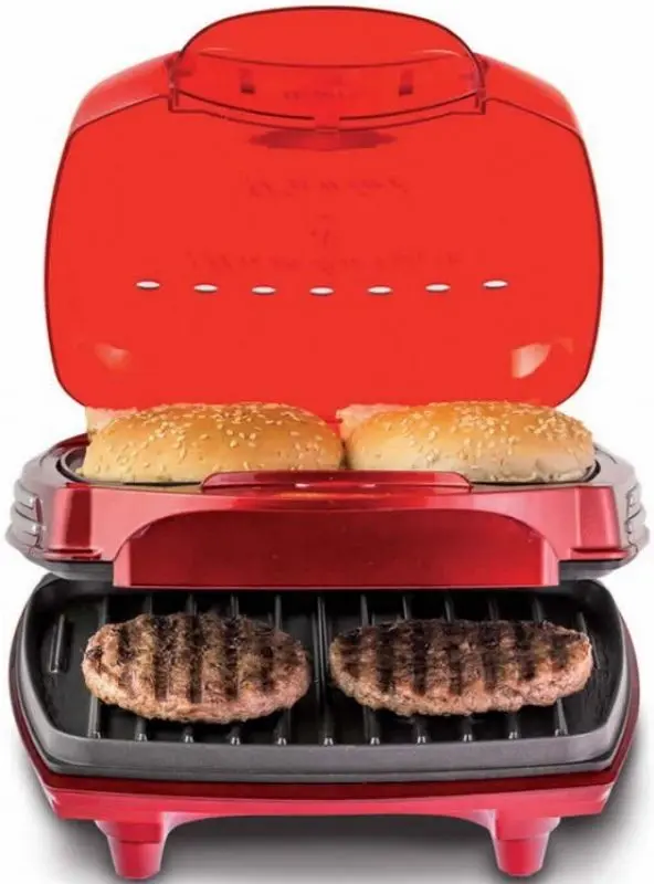 Aparat pentru sandwich-uri Ariete 185 (Red)
