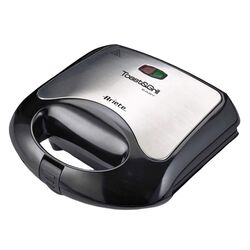 Aparat de facut sadwich-uri Ariete 1980 (Black/Silver)