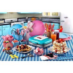 Aparat de facut vafe Ariete Party Time 1973/01 (Light Blue/White) Thumb