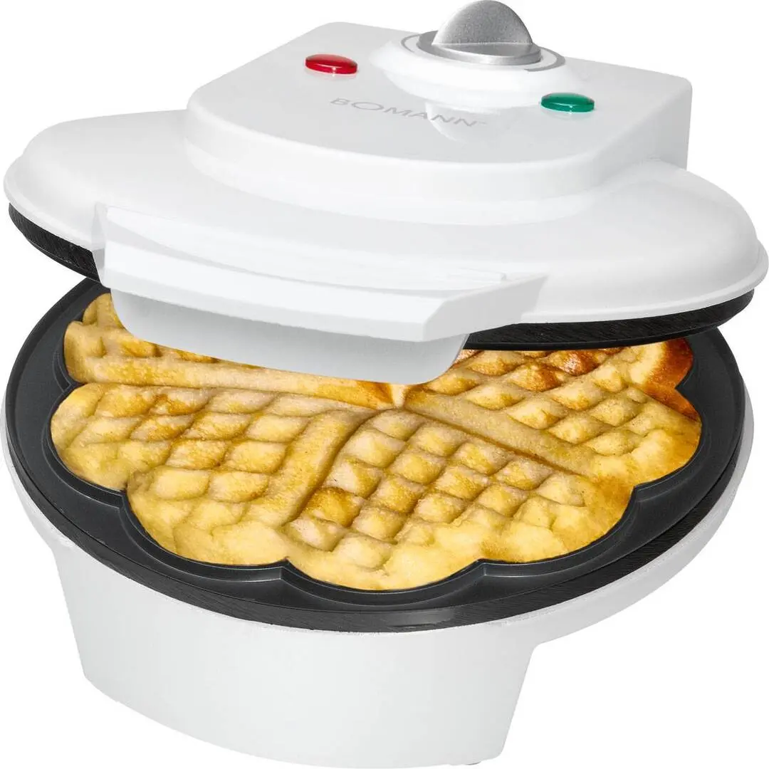 Aparat de gatit vafe Bomann WA 5018 (White)