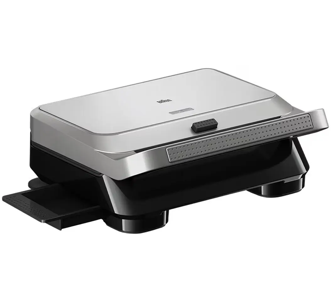 Aparat pentru sandwich-uri 3in1 Braun SnackMaker 5 SM5038 (Silver/Black)