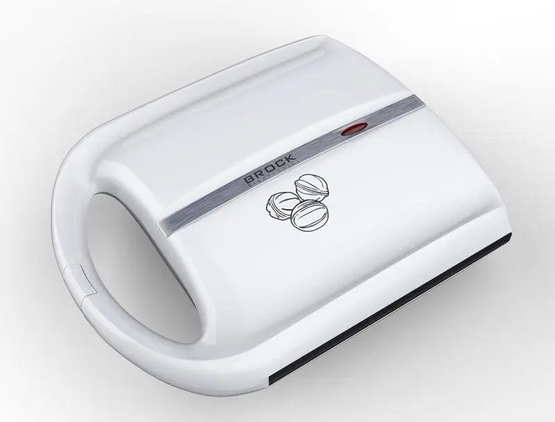 Aparat de gatit biscuiti-alune Brock HZ 3024 (White)