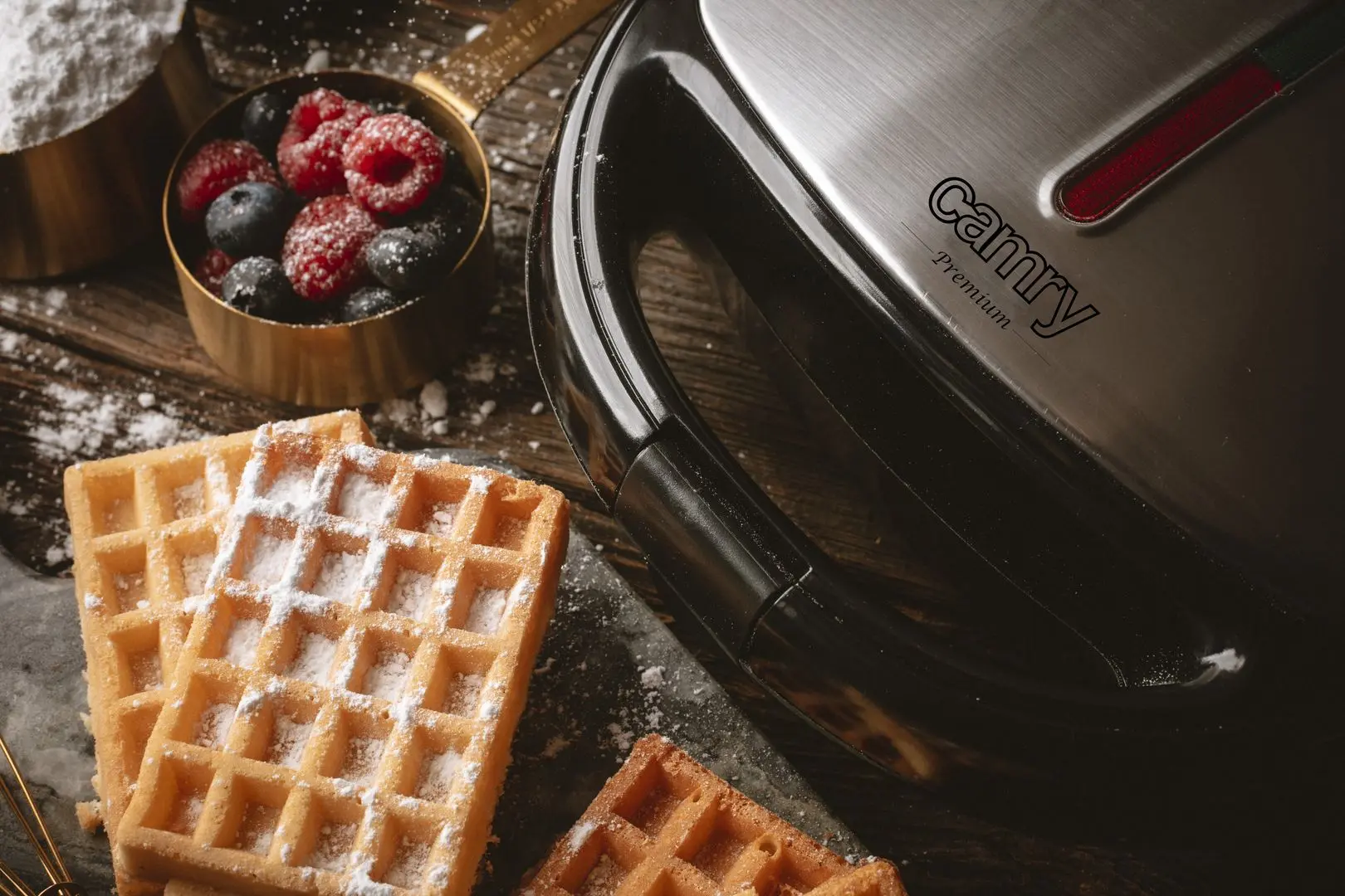 Сэндвичница 5в1 Camry CR 3042 (Silver)