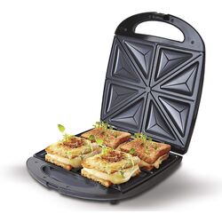 Aparat de facut sadwich-uri Camry CR 3023 (Black/Inox) Thumb