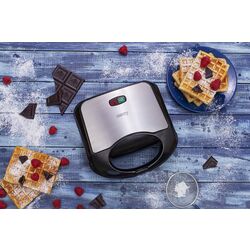 Aparat de gatit vafe Camry CR 3019 (Inox/Black) Thumb