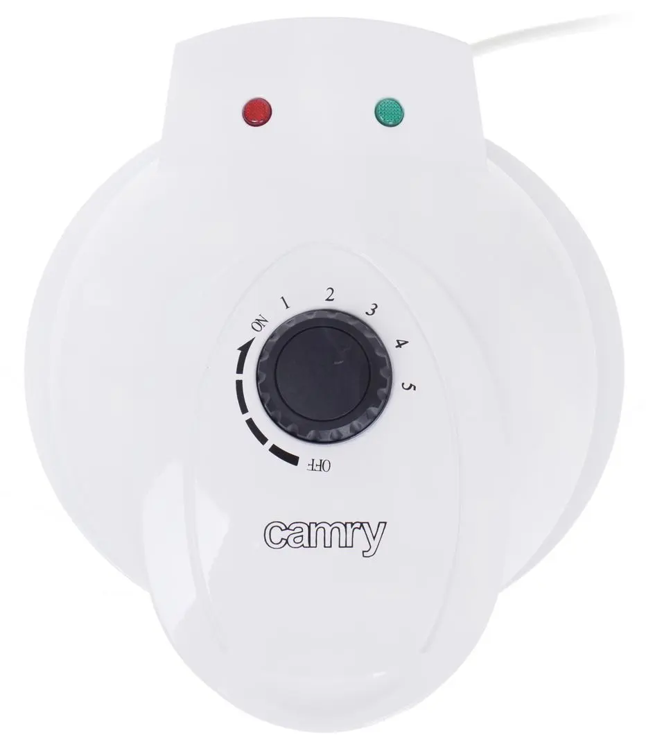 Aparat de gatit vafe Camry CR 3022 (White)