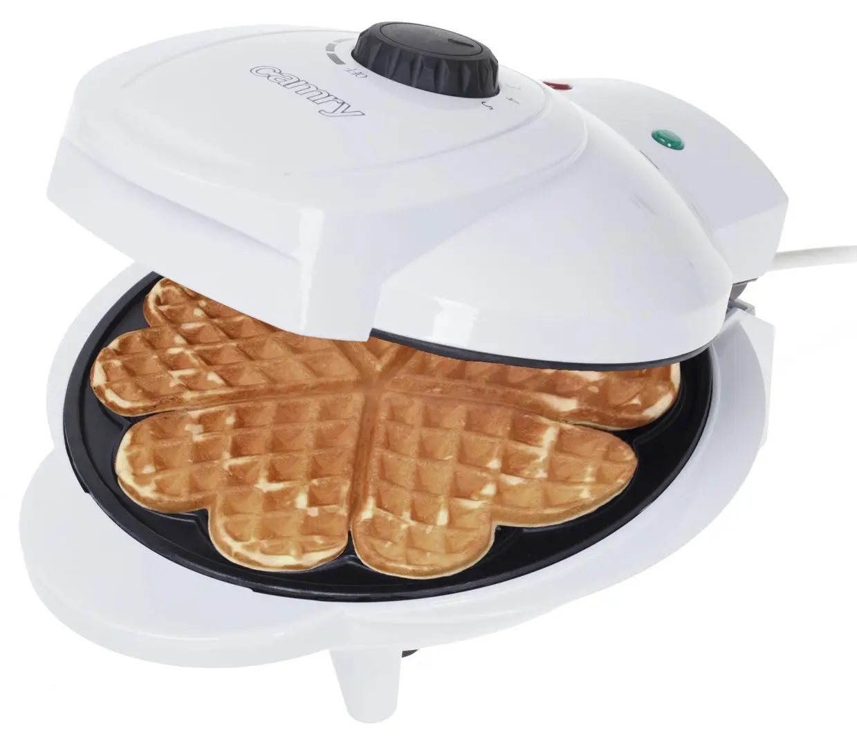 Aparat de gatit vafe Camry CR 3022 (White)