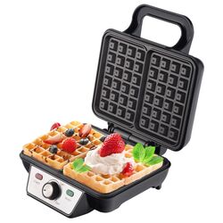 Aparat de gatit vafe Camry CR 3046 (Black/Inox) Thumb