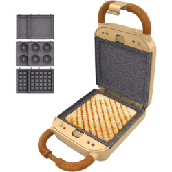 Сэндвичница Cecotec RocknToast Retro One (Beige) Thumb