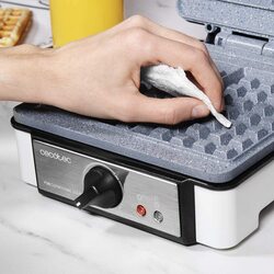 Aparat de facut vafe Cecotec Fun Gofrestone Double (White/Silver) Thumb