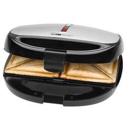 Aparat pentru sandwich-uri 3in1 Clatronic ST/WA 3670 (Black/Inox) Thumb