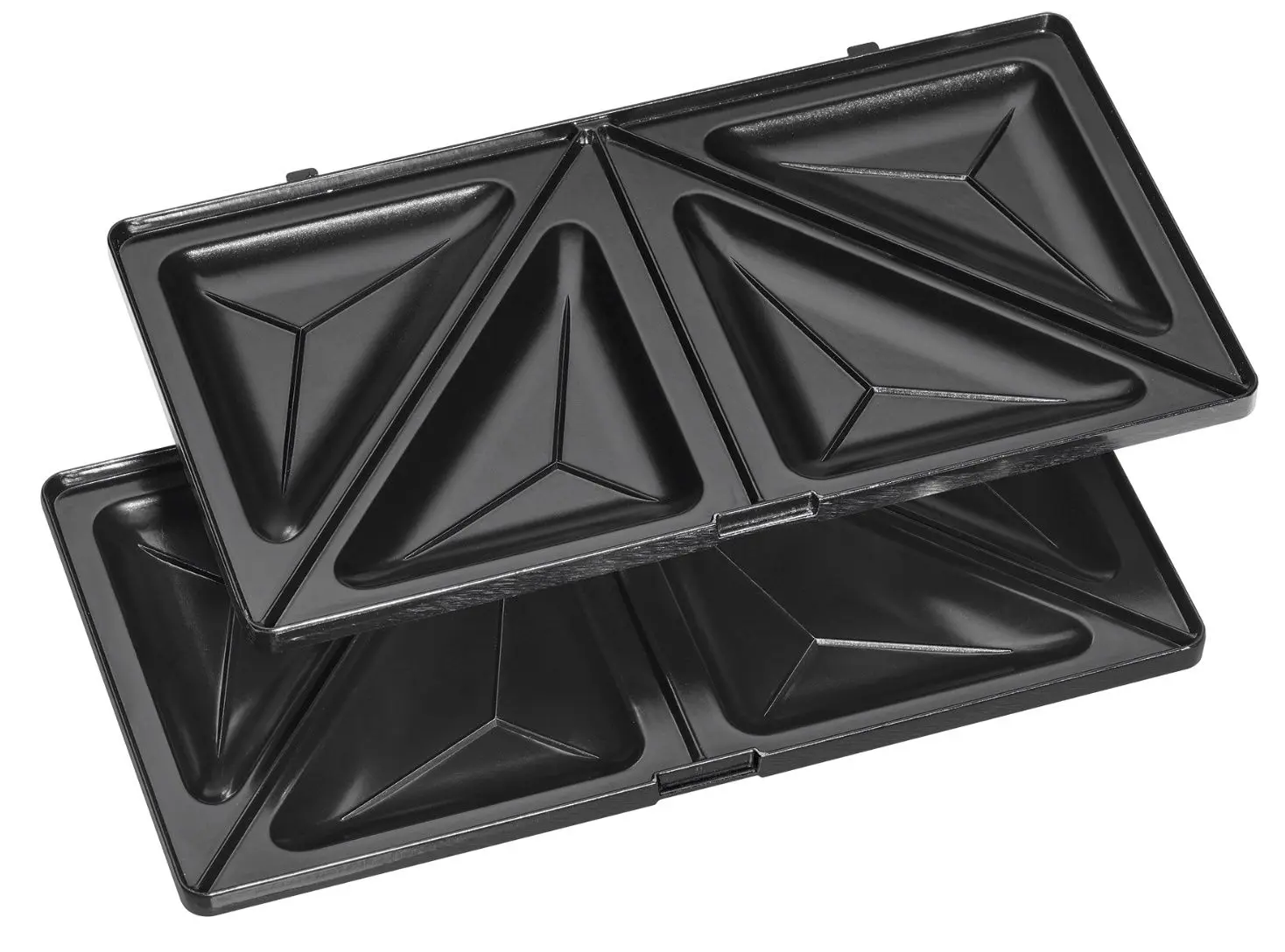 Aparat pentru sandwich-uri 3in1 Clatronic ST/WA 3670 (Black/Inox)