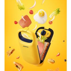 Aparat de facut sadwich-uri  2in1 Comfee MC-JK1312P201 (Yellow) Thumb