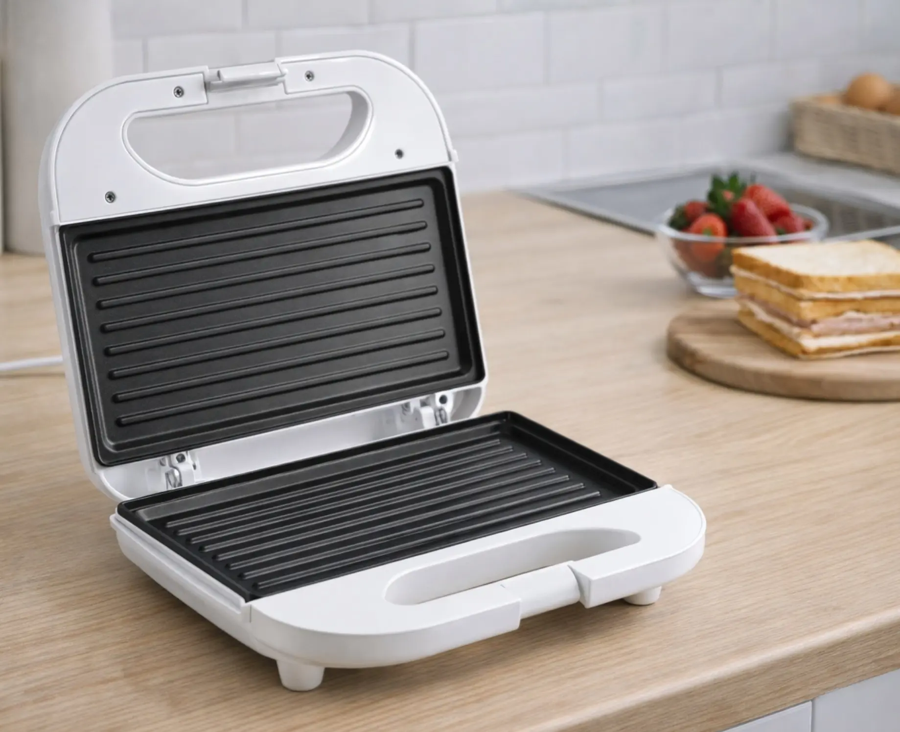 Сэндвичница Daewoo SDA DSM25W (White) - 4