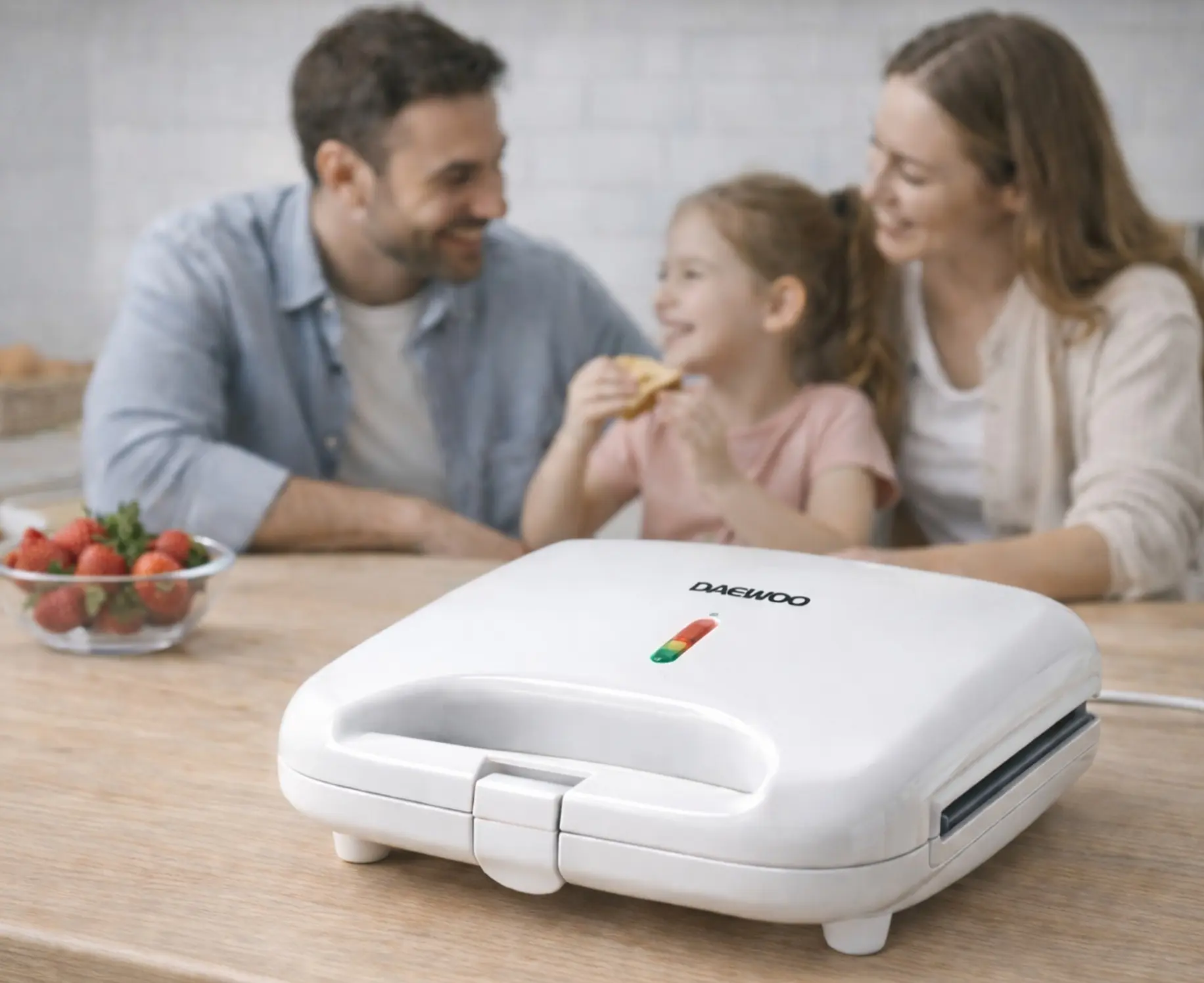Сэндвичница Daewoo SDA DSM25W (White) - 5