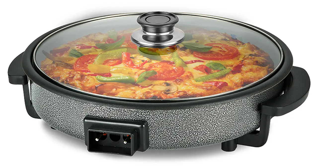 Aparat de preparare pizza Decakila KEEC052B (Black/Gray)