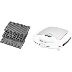 Aparat de facut sandwich-uri ECG S 399 3in1 (White) Thumb