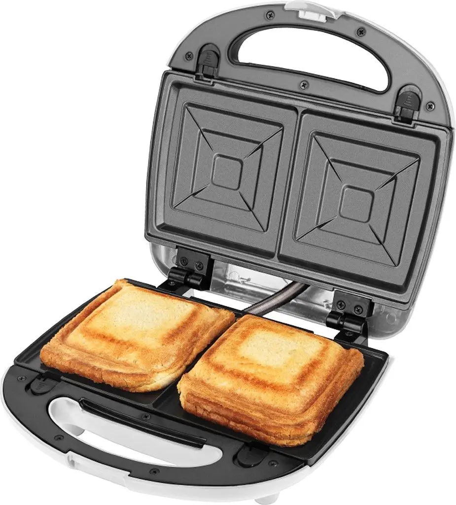 Aparat de facut sandwich-uri ECG S 399 3in1 (White)