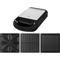 Aparat de facut sadwich-uri ECG S 4310 Quattre (Silver/Black) Thumb