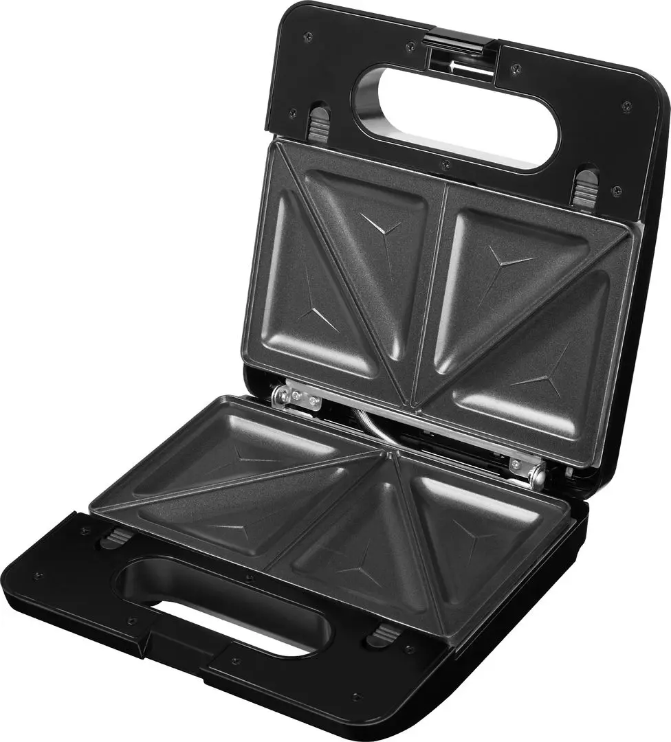 Aparat pentru sandwich-uri 3in1 ECG S 3173 (Black/Inox)