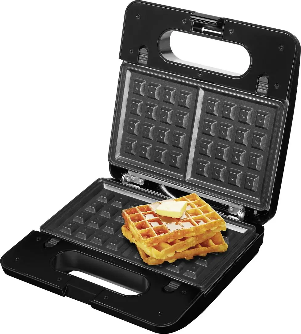 Aparat pentru sandwich-uri 3in1 ECG S 3173 (Black/Inox)