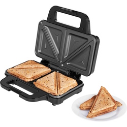 Aparat pentru sandwich-uri ECG S 2120 Grande (Silver/Black) Thumb