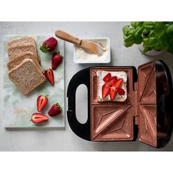 Aparat de facut sadwich-uri Eldom Ruddy ST11 (Black/Inox) Thumb