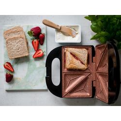 Aparat de facut sadwich-uri Eldom Ruddy ST11 (Black/Inox) Thumb