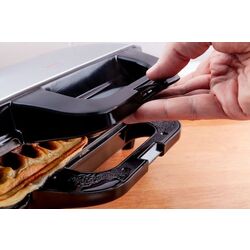 Aparat de gatit vafe Eldom WA100S Deli (Silver) Thumb