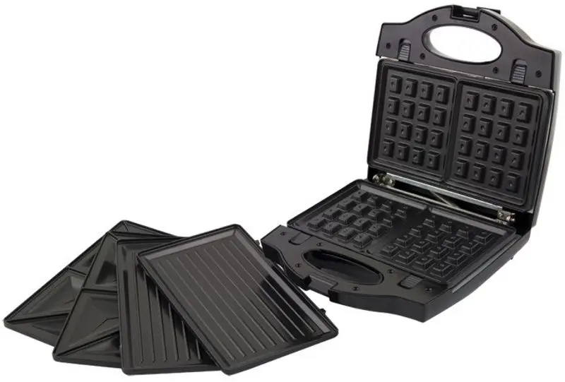 Aparat pentru sandwich-uri Esperanza Muffuletta EKT005 (Black/Inox)