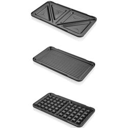 Aparat de facut sadwich-uri 3in1 ETA Sorento Trio 1151 90000 (Inox/Black) Thumb