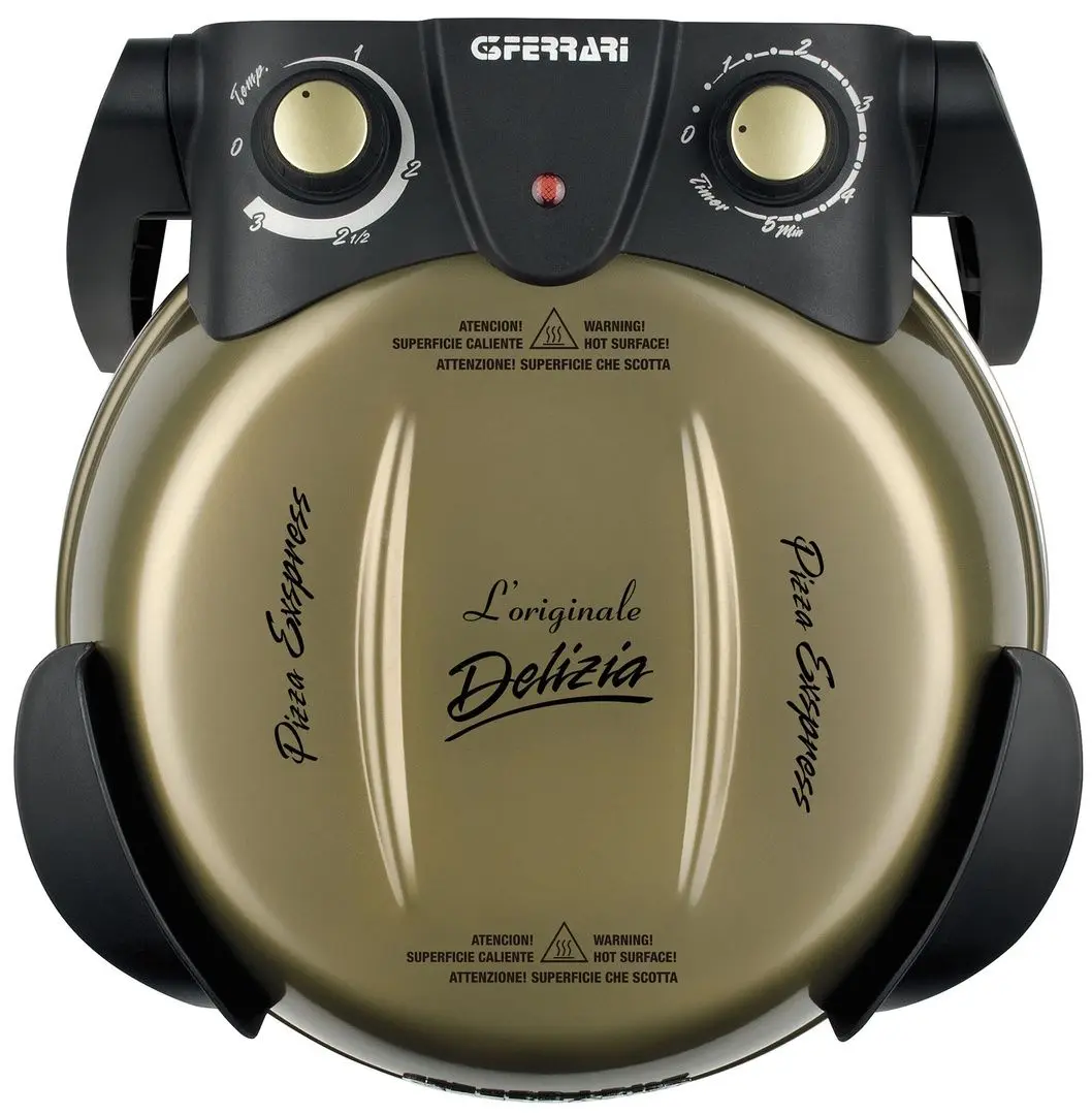Aparat de preparare pizza G3Ferrari Delizia Antique G1000615 (Gold/Black) - 3