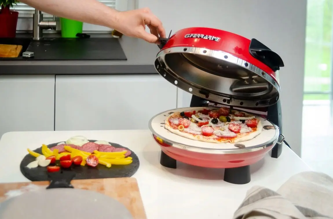 Аппарат для приготовления пиццы G3Ferrari Plus Evo G1003202 (Red)