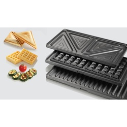 Aparat pentru sandwich-uri 3in1 Gorenje SM703GCB (Black) Thumb