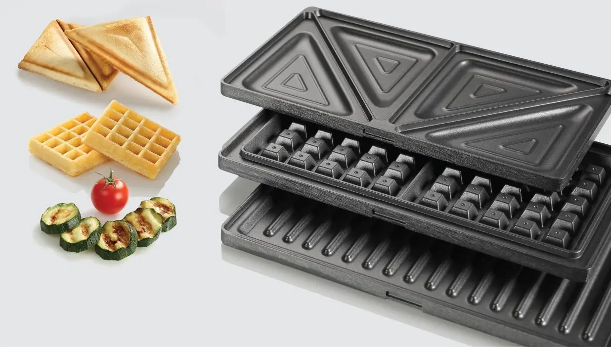 Aparat pentru sandwich-uri 3in1 Gorenje SM703GCB (Black)