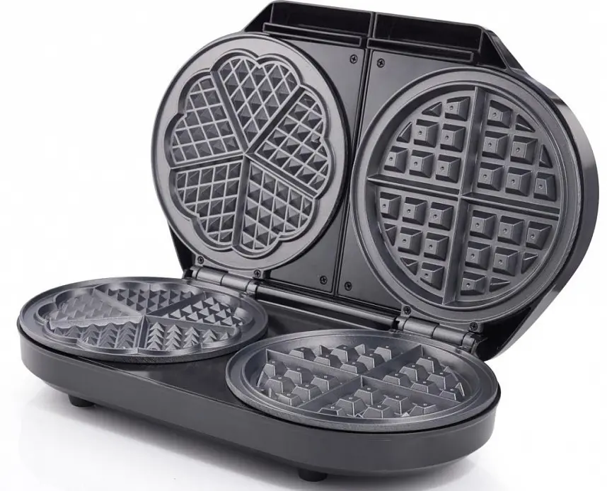 Aparat de gatit vafe Gorenje WM1400SB (Inox/Black)